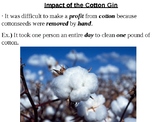 Cotton Gin PowerPoint Presentation