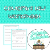 Coulomb's Law Worksheet