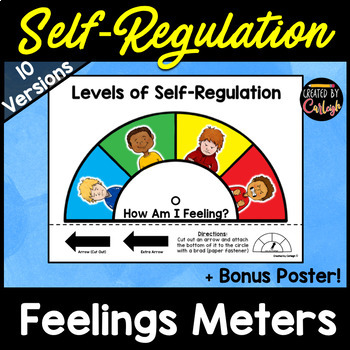Preview of Counseling Activity - Feelings Meters