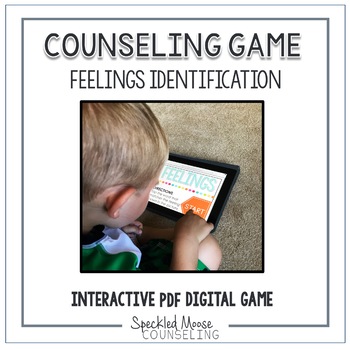 Preview of Counseling Activity: Feelings identification digital game