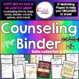 Counseling Binder note-taking forms, contact logs, counsel