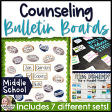 Counseling Bulletin Boards Middle School Growing Bundle