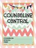 Counseling Central Binder Set "Rustic" {Navy-Blush Set}