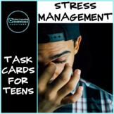 Stress Management Scenarios Activity-Task Cards- distance 