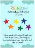 Counseling Grounding Technique: Counting Colors Rainbow Te