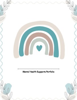 Preview of Counseling Portfolio (TEMPLATE)