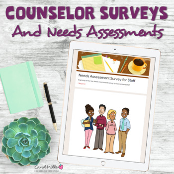 Preview of Counseling Program Needs Assessment | Counseling Program Survey