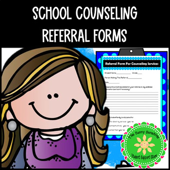 Preview of School Counseling Referral Form