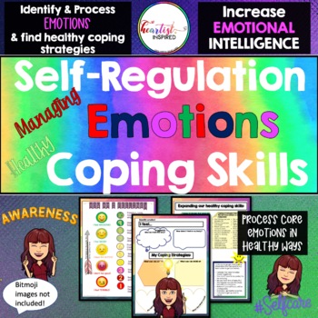 Preview of Counseling Resource for Self-regulation Emotional Management & Coping Skills