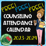 Counseling/Social Work Attendance Calendar: 2023-2024 School Year