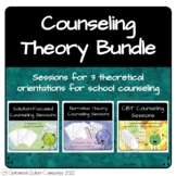 Counseling Theory Bundle - Solution-Focused, Narrative, CBT