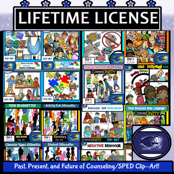 Preview of Counseling and Special Education: Lifetime License GROWING BUNDLE!