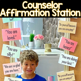 Affirmation Station - Mirror - Positive - Counselor -Editable