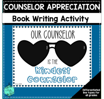 Preview of Counselor Appreciation Book Writing Activity