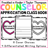 National School Counselor Week Appreciation Class Book