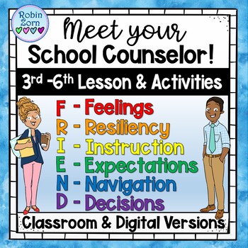 Preview of Counselor Introduction - Meet the Counselor Lesson Plan | DIGITAL