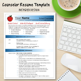 Counselor Resume Template--Inspired Design