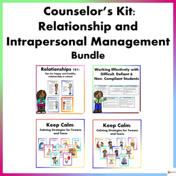 Preview of Counselor's Kit: Relationship and Intrapersonal Management Bundle