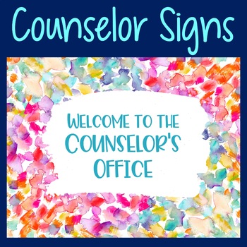 Preview of Back to School Counselor Confidentiality Poster