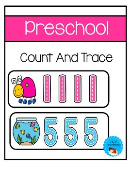 Preview of Morning Trays - Count And Trace