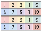 Count Backwards from 10 with a Ten Frame