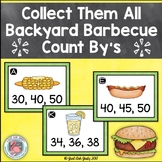Count By Backyard Barbecue Task Card Activity