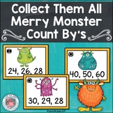 Count By Merry Monsters Task Card Activity