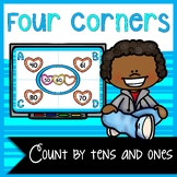 Count By Tens and Ones: 4 Corners Game
