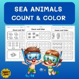 Count & Color Sea Animals theme