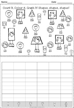 Count It, Color It, Graph It!- Graphs by Classroom Ponderings | TpT