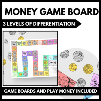 Preview of Count It Out: Money Game Board