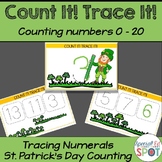 Count It Trace It! Counting Shamrocks and Writing Numerals