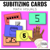 Subitizing Cards Numbers 1-10 Low Prep Visuals for Small M