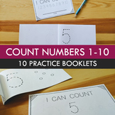 Counting Numbers 1-10 Booklets