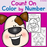 Count On: Color by Number Worksheets (Count On Addition)