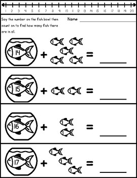 Count On (up To 20) By Ms Macks Math Class 