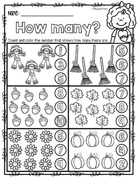 Count, write and color - ESL worksheet by Lucka20