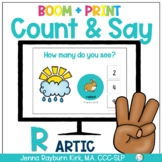Count & Say Articulation for R Sound: Spring BOOM Digital + Print