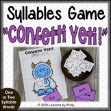 Count Syllables in Words Game | Single Syllable Words | Tw