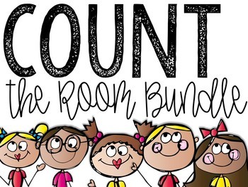 Preview of Count The Room & Beyond | All Year Bundle 16 Activities