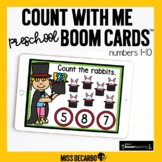 Count With Me Preschool Boom Cards�� (Numbers 1-10)