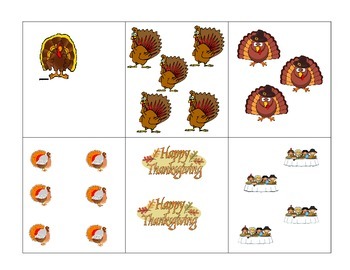 Preview of Count Write the Room 1-20 Thanksgiving Fall ESL hands on COMMON CORE