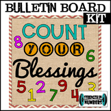 Count Your BLESSINGS - Door Decor/Bulletin Board Kit (Math, Fall)