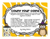 Count Your Coins [Halloween Themed Coin Activities]