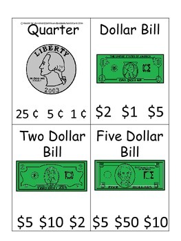 Count and Clip Money Cards. Preschool Count the Money activity. Daycare ...