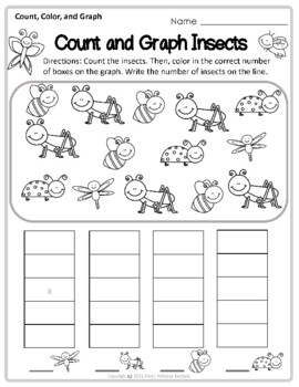 count and graph kindergarten teaching resources tpt