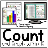 Count and Graph within 10 Print and Digital