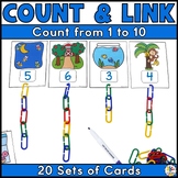 Linking Chains Counting to 10 Activity - Fine Motor Skills