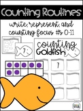 Counting and Representing Numbers - Goldfish Cracker