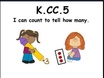 Preview of Count and Tell How Many: An Activeboard Math Center Activity (K.CC.5)